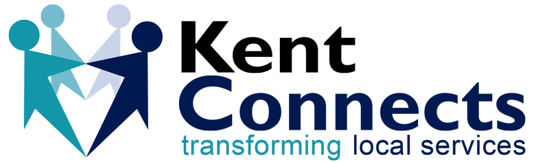 Kent Connects logo - transforming local services